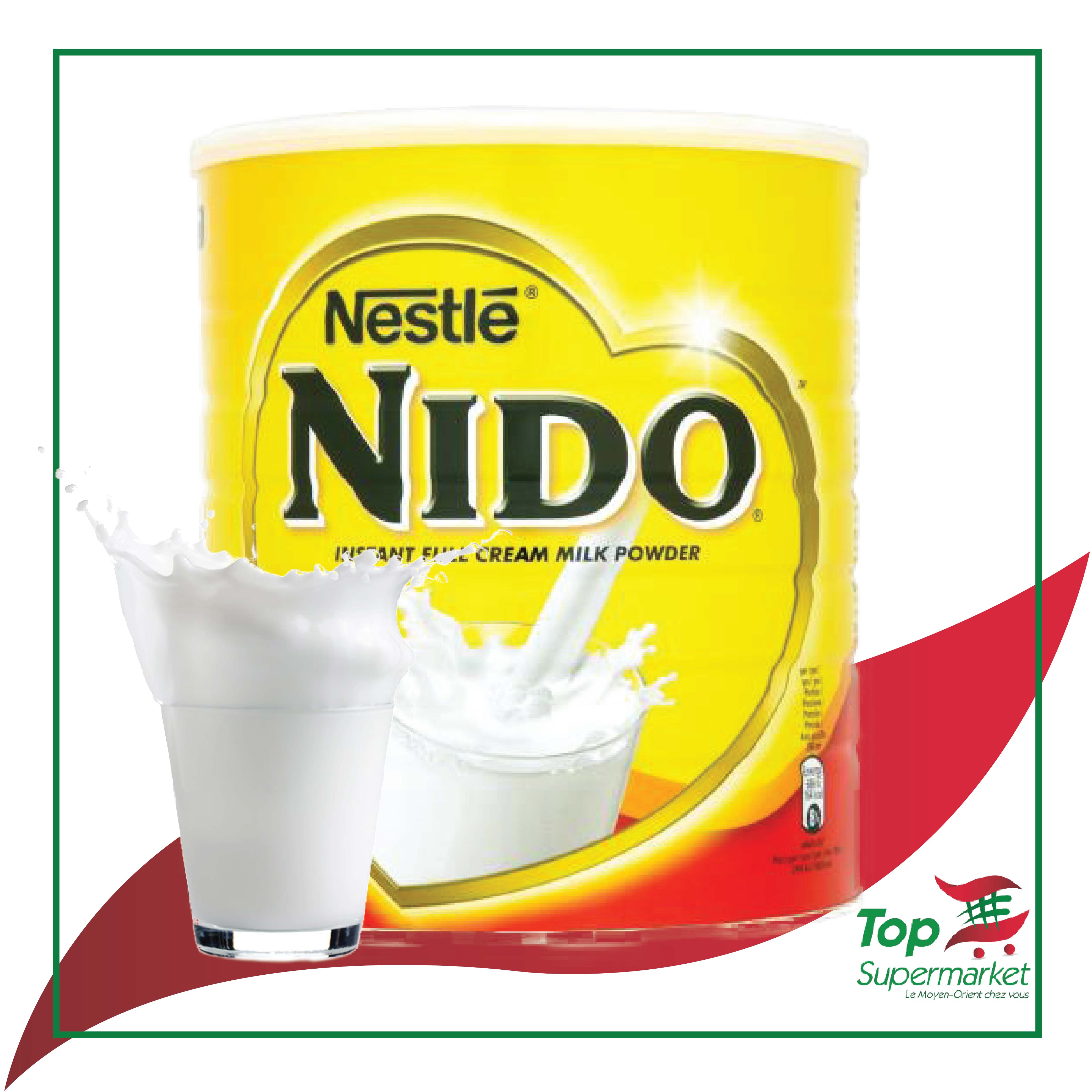 Lait en poudre nido 400grs - Vente en ligne - Liban Market